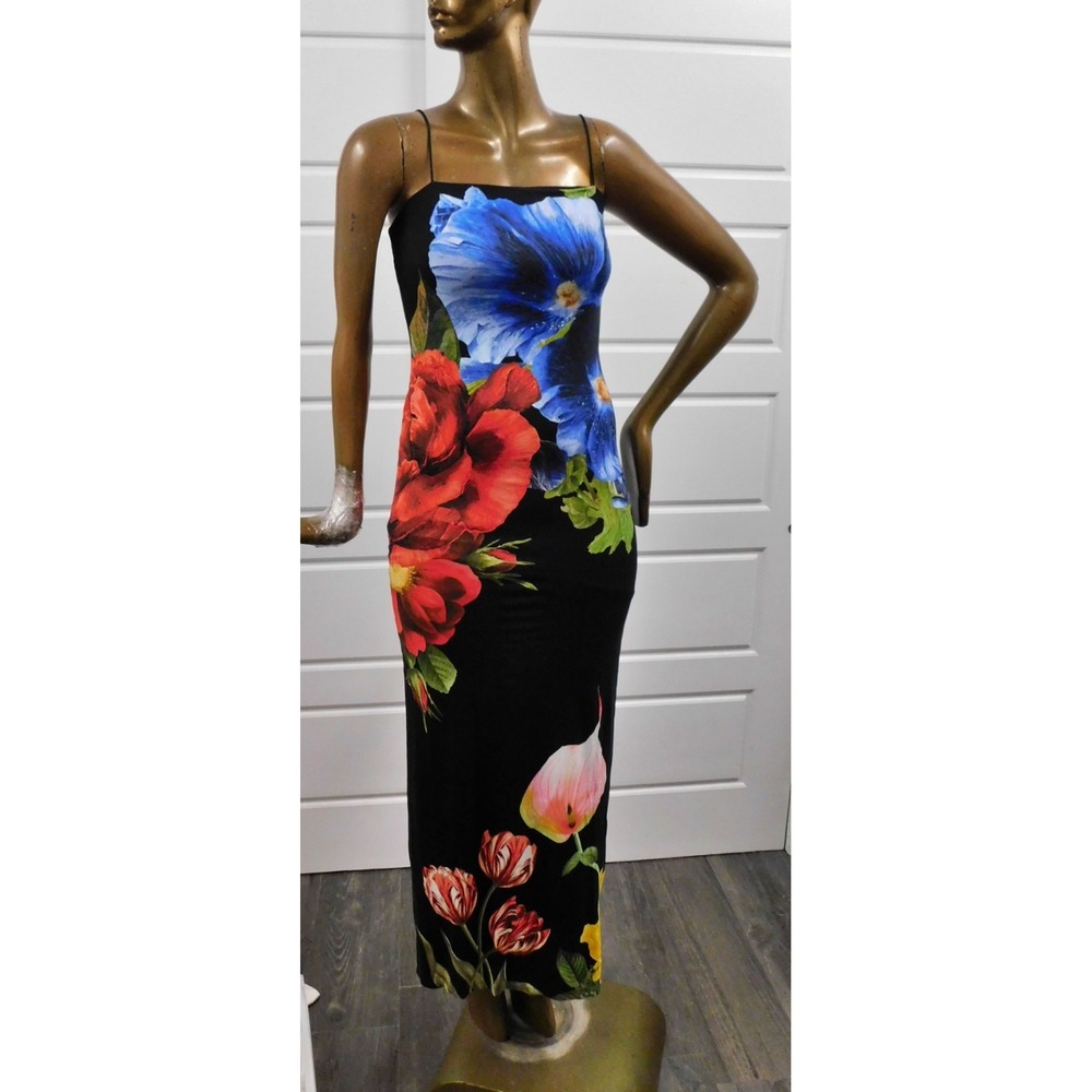 ALICE + OLIVIA DELORA FLORAL MAXI DRESS SIZE 4